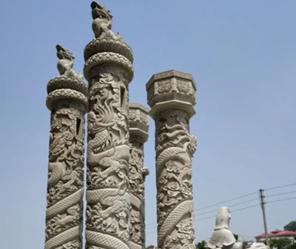 石雕柱子